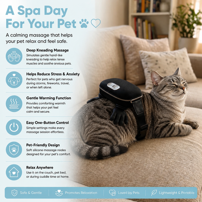 CatNestify™ - Pet Calming Massager