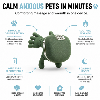 CatNestify™ - Pet Calming Massager
